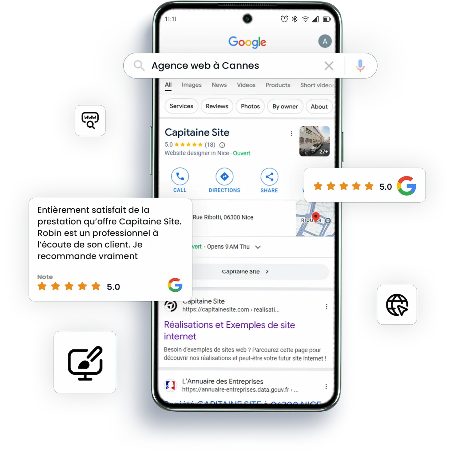 Développement web sur-mesure par notre agence web Cannes