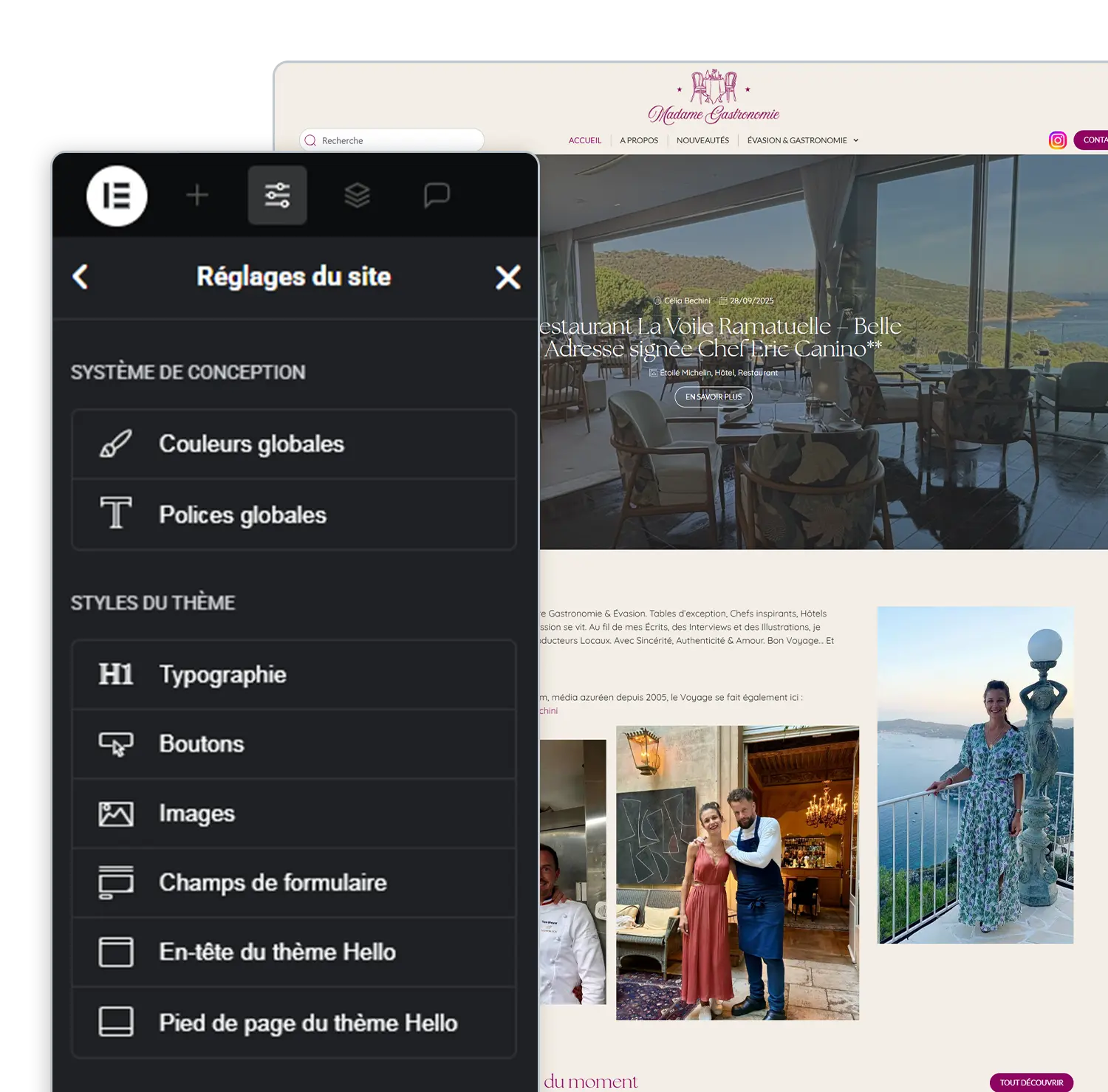 xpert WordPress Elementor en conception de site performant